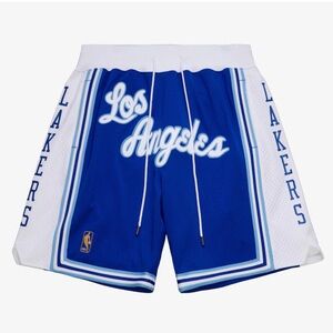 Los Angeles Lakers 1996-97 Royal Just Don Shorts
